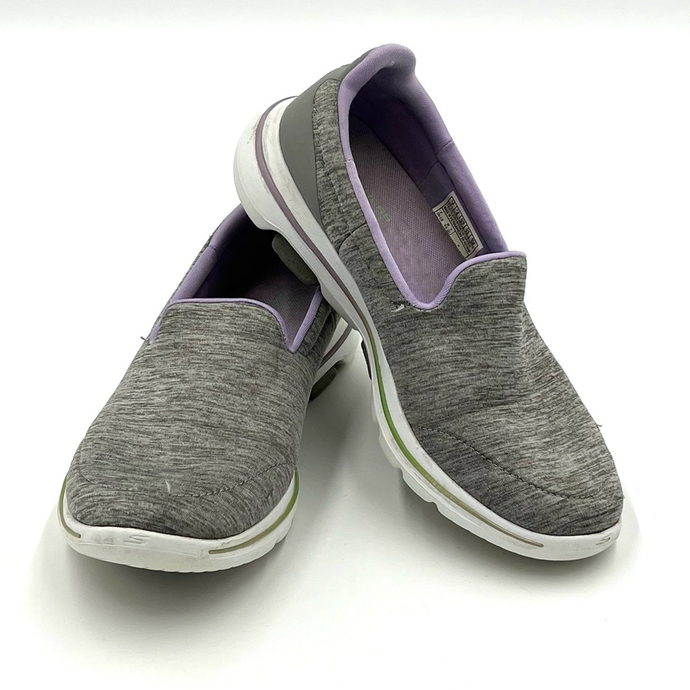 Skechers Air Cooled Boga Mat Ultra Gray Slip-On Shoes Size 7. (SWS0001)